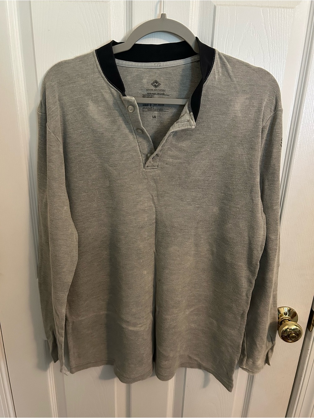 National Safety Apparel Gray FR Men’s Work Pull-Over